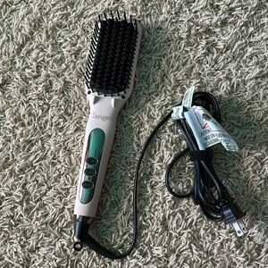 L'ange Le Vite Hair Brush Straightener Pink Blush Lange Thermal Ion Ceramic